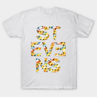 Stevens, name, typography T-Shirt